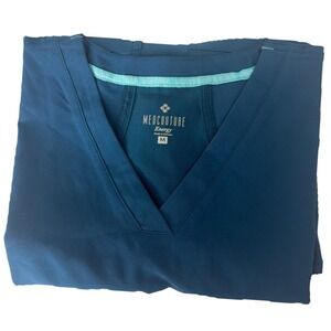 Med Couture Energy Women's Racerback Shirttail Scrub Top Style 8577 Size M New